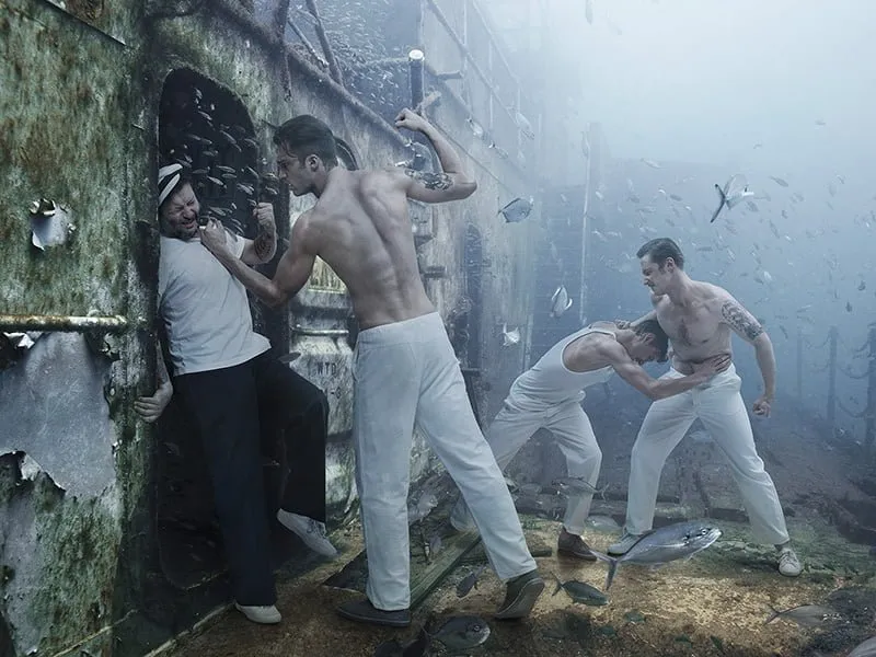 Andreas Franke: «Una pelea de marineros» (proyecto Mohawk)