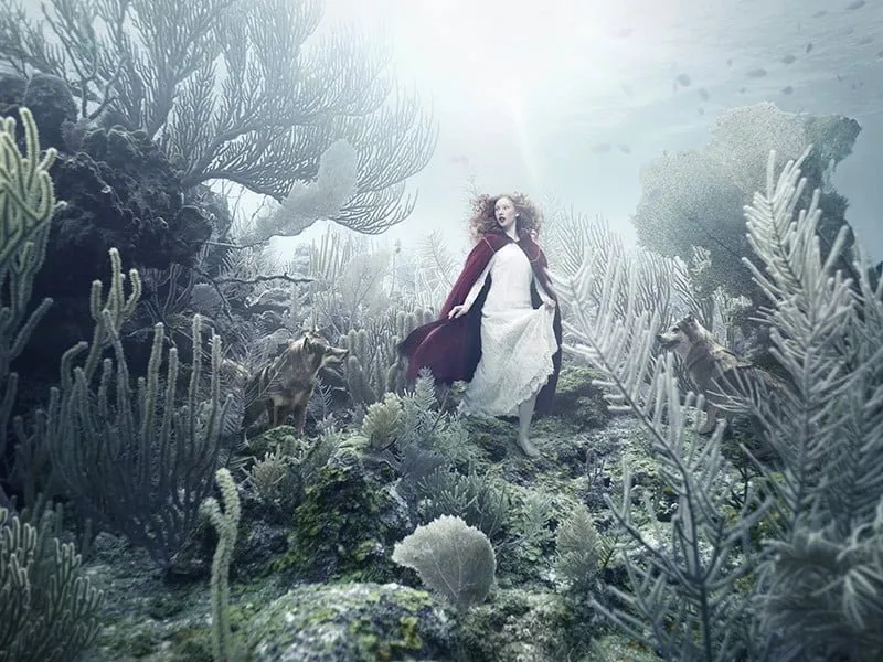 Andreas Franke: «Caperucita Roja» (proyecto Phantasy Fairy Tales)