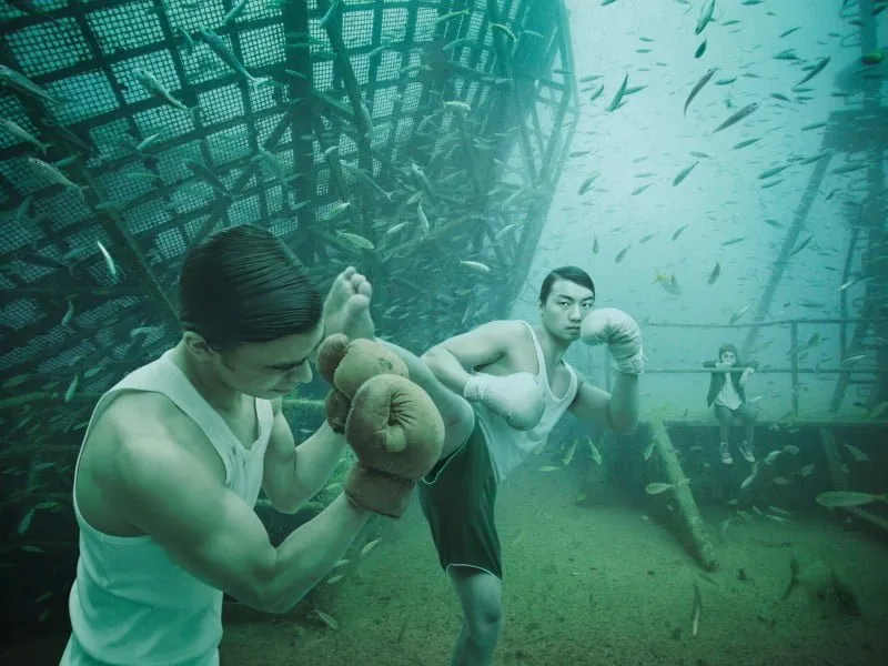 Andreas Franke: «Kenny golpea a Pete» (proyecto Vandenberg)