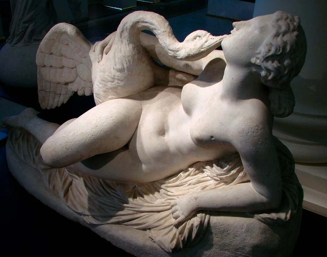 Auguste Clésinger: Leda y el Cisne (1864)