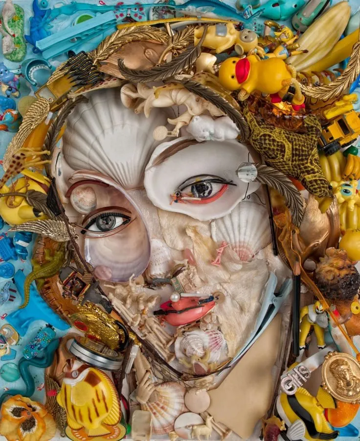 Reinterpretación de «El nacimiento de Venus» de Botticelli, por Bernard Pras