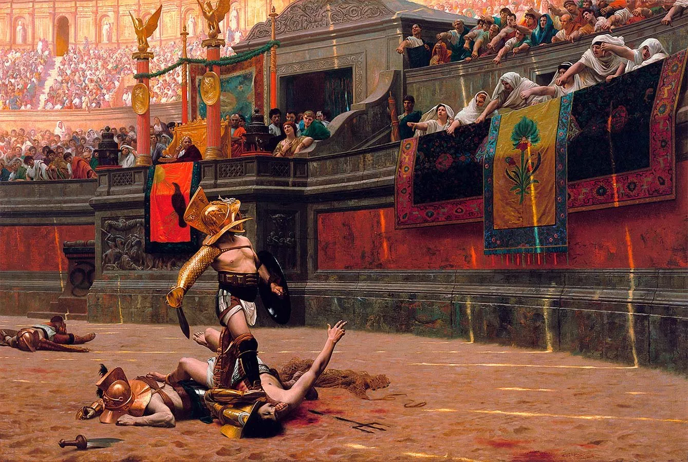 Jean leon gerome pollice verso