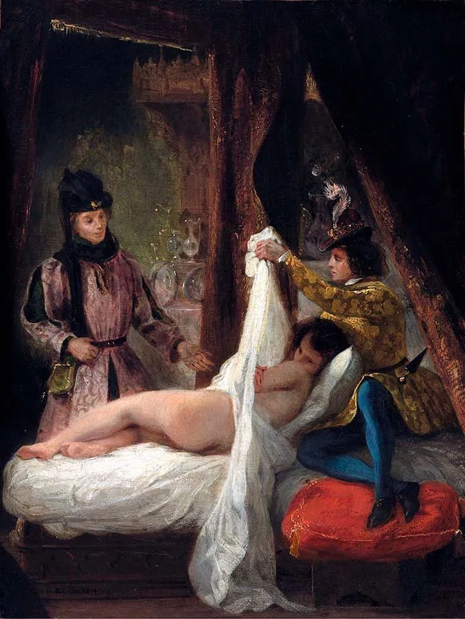 Eugene delacroix duque orleans amante