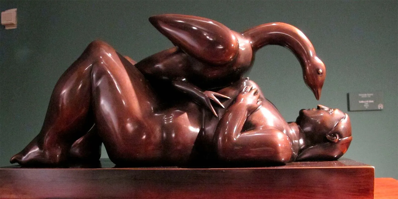 Fernando Botero: Leda y el Cisne
