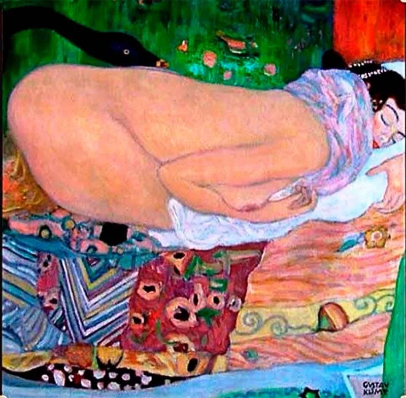 Gustav Klimt: Leda (1917)