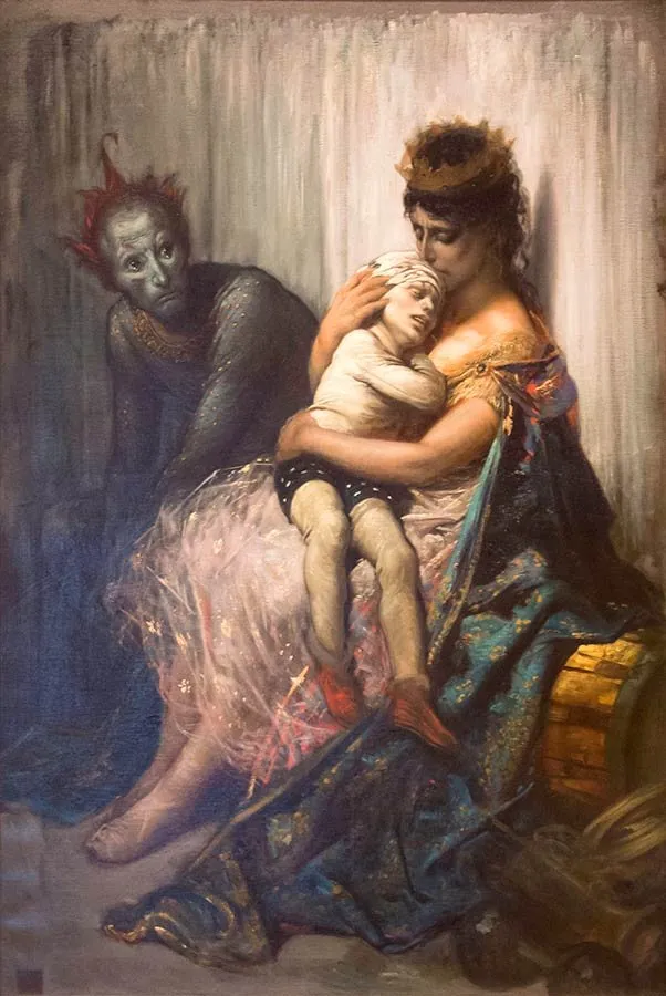 Gustave dore les saltimbanques 1873