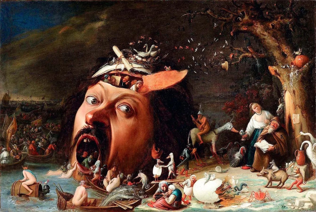 Joos van Craesbeeck: La tentación de San Antonio (h. 1650)