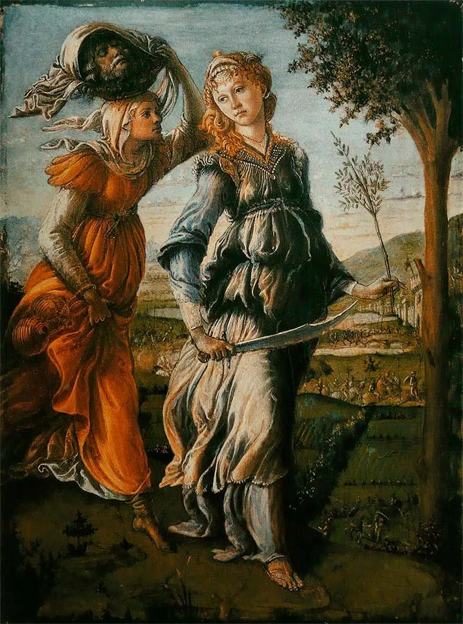 El regreso de Judith a Betulia, de Sandro Botticelli