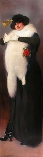 Ramón Casas: Invierno (1914)