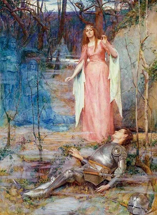 «La Belle Dame sans Merci», de Henry Meynell Rheam (1901)