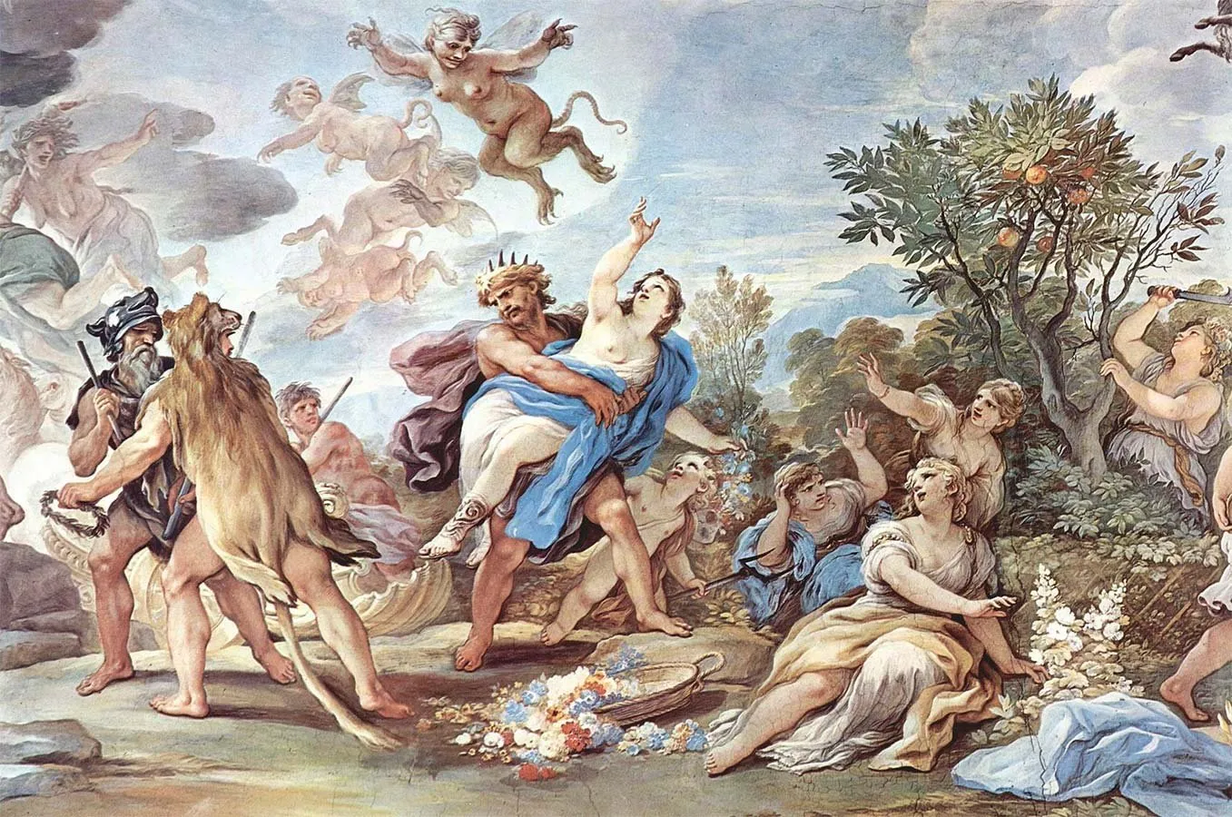 Luca Giordano: El rapto de Perséfone (1684-1686)