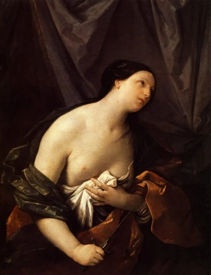 Guido reni lucrecia 1626 01