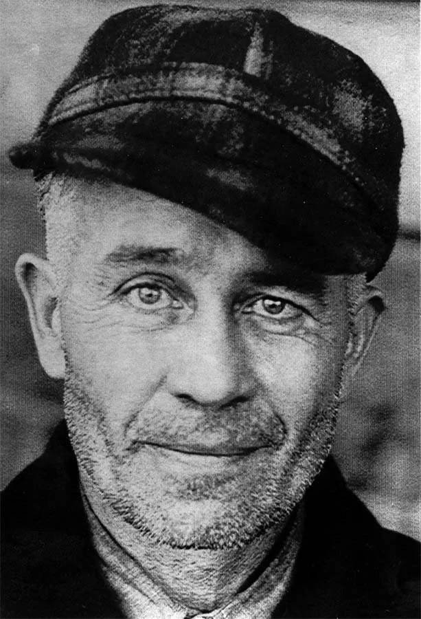 Retrato de Ed Gein tras su detención