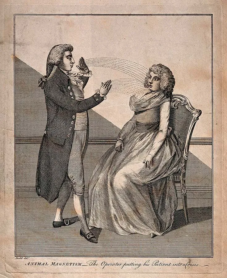 Daniel Dodd: «Animal Magnetism, The Operator Putting his Patient into a Crisis»