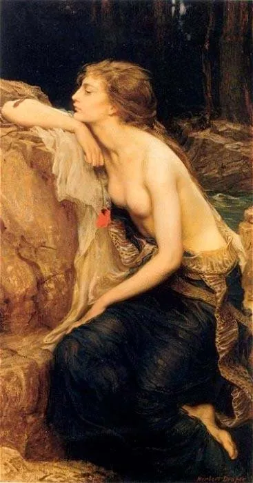 Lamia, de Herbert Draper (1909)