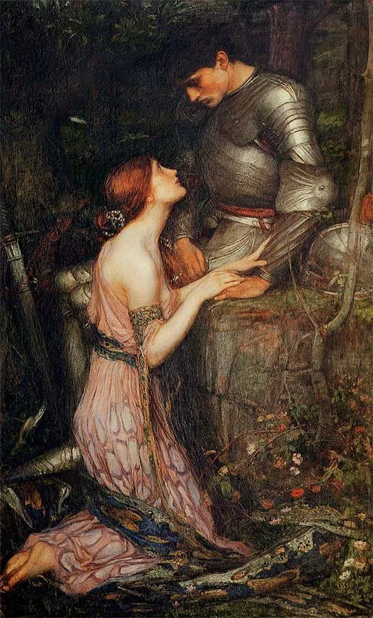 Lamia y el caballero, de John William Waterhouse (1905)