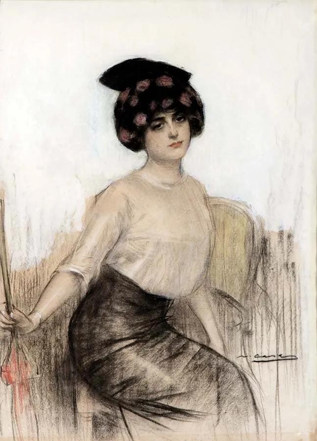 Ramón Casas: dibujo de Júlia Peraire