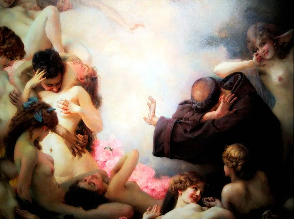 Robert Auer: La tentación de San Antonio (1917)