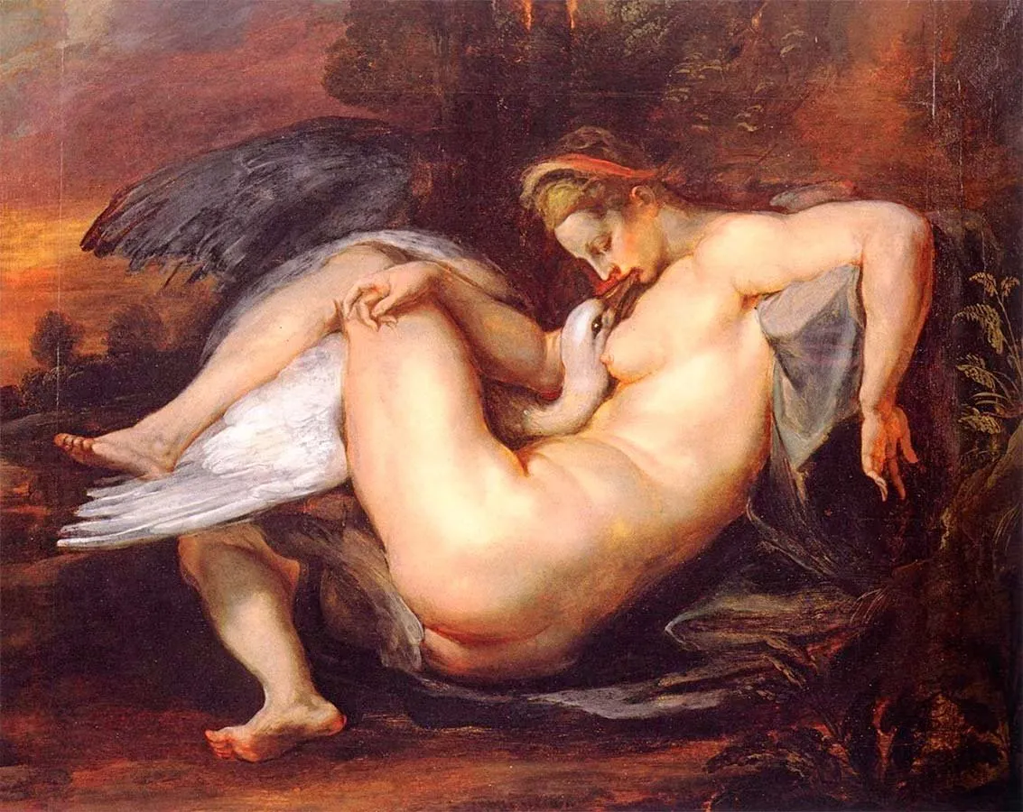 Peter Paul Rubens: Leda y el cisne (1602)