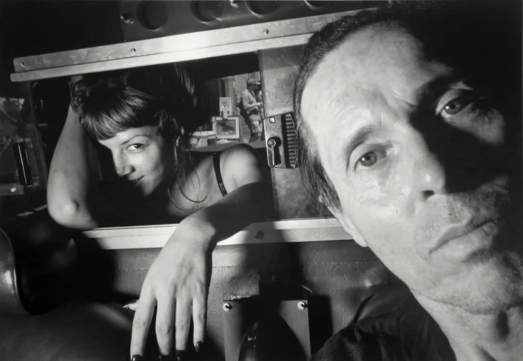 Ryan Weideman, Self-Portrait with Coy Female
