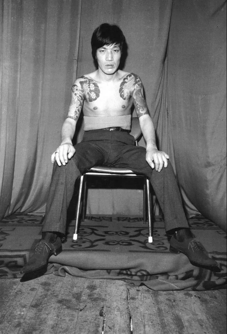 Watanabe Katsumi: yakuza con tatuajes irezumi en Kabukicho